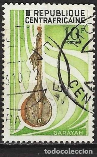 Sellos: Rep. Centroafricana 1970 - Mi 202 - YT 122 - Instrumento musical