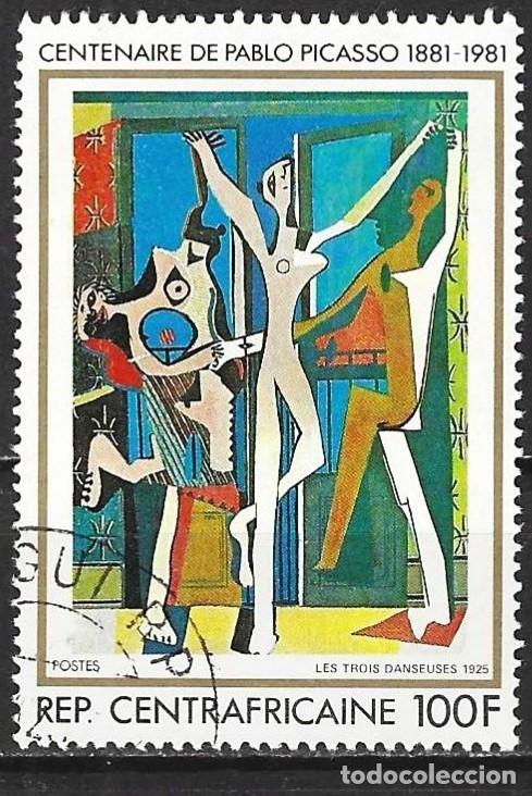 Sellos: Rep. Centroafricana 1981 - Mi 744 - YT 486 - Pintura de Pablo Picasso