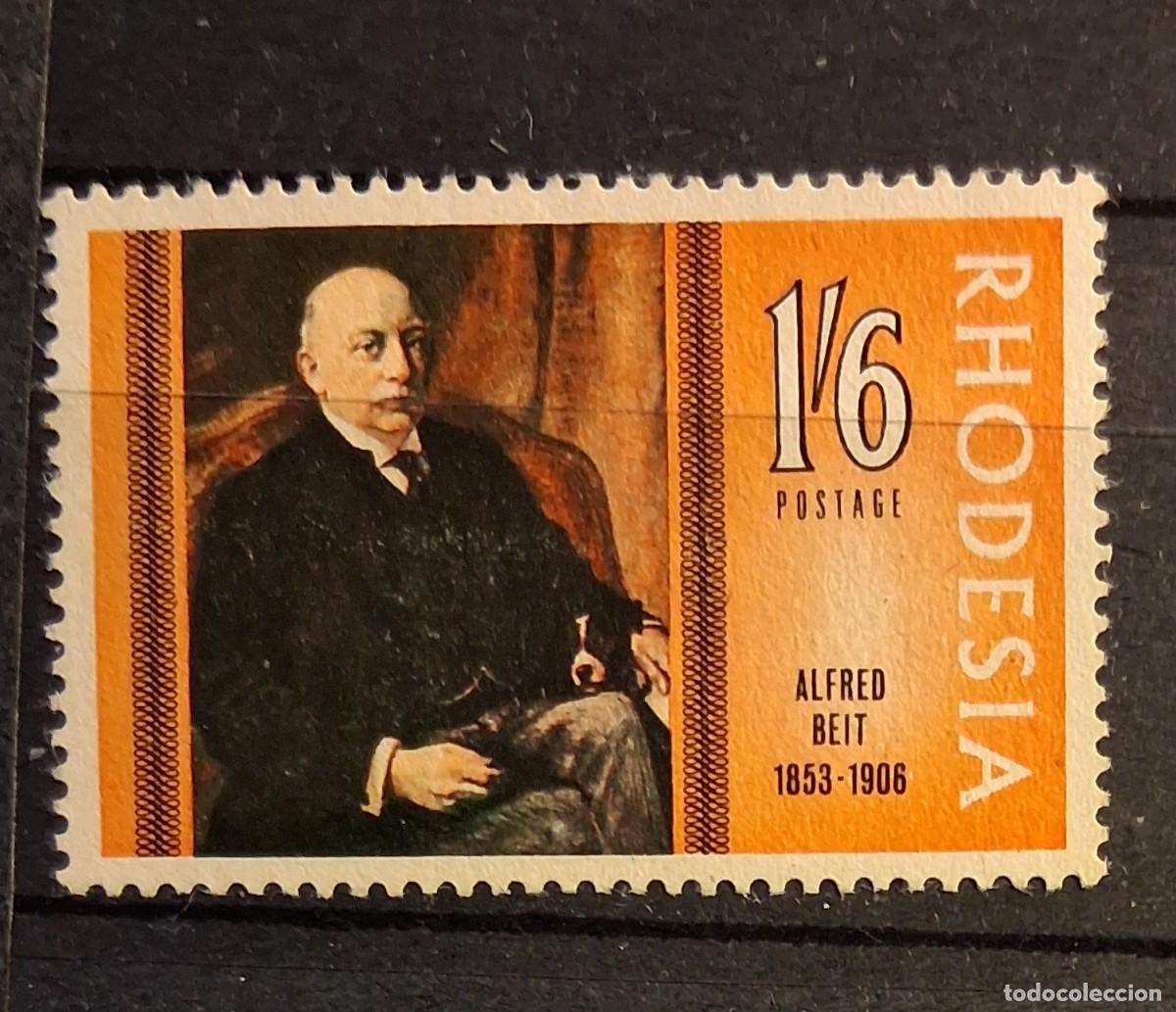 Sellos: RODESIA, 1968, CAT.YT.166.