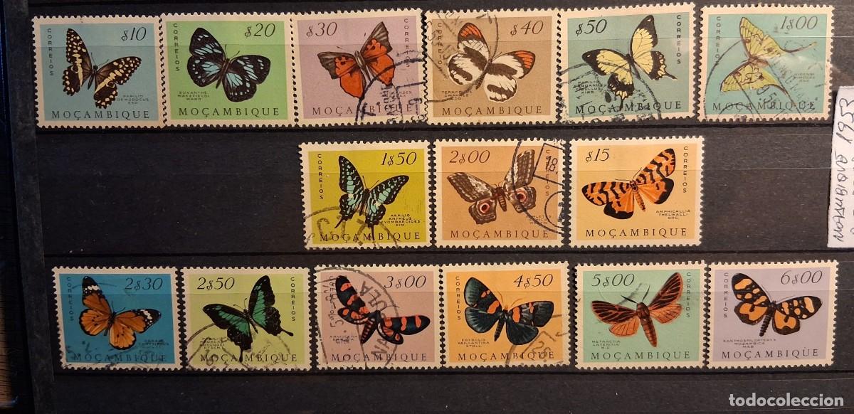 Sellos: MOZAMBIQUE, 1953, CAT.YT. 419/424; 426/429; 431; 433/435.