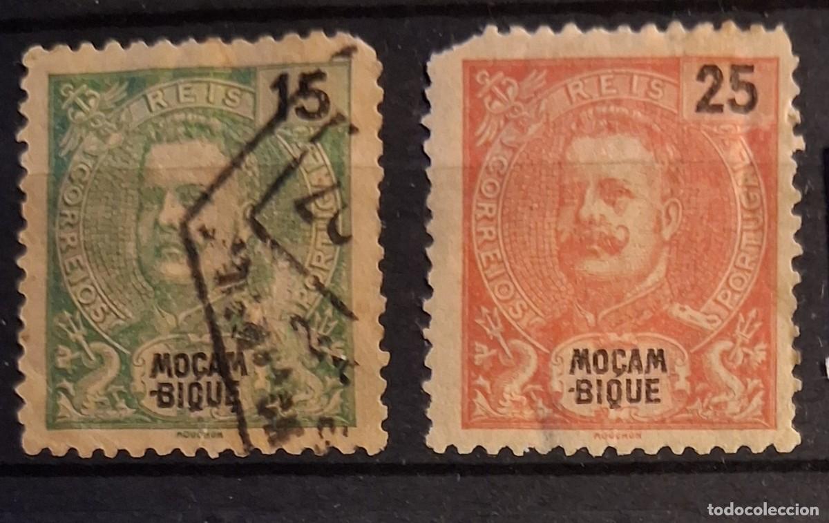 Sellos: MOZAMBIQUE, 1903, CAT.YT. 96 Y 97.