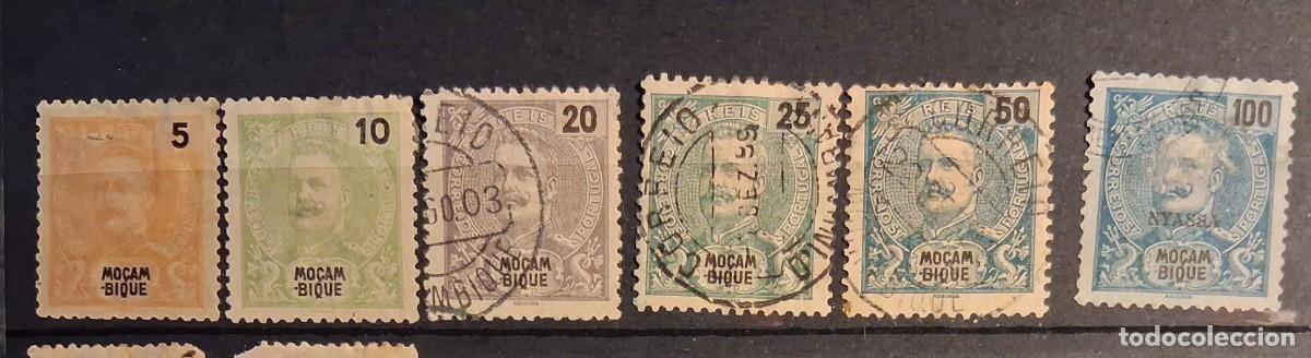 Sellos: MOZAMBIQUE, 1898, CAT.YT. 56,57,59,60,61,64.