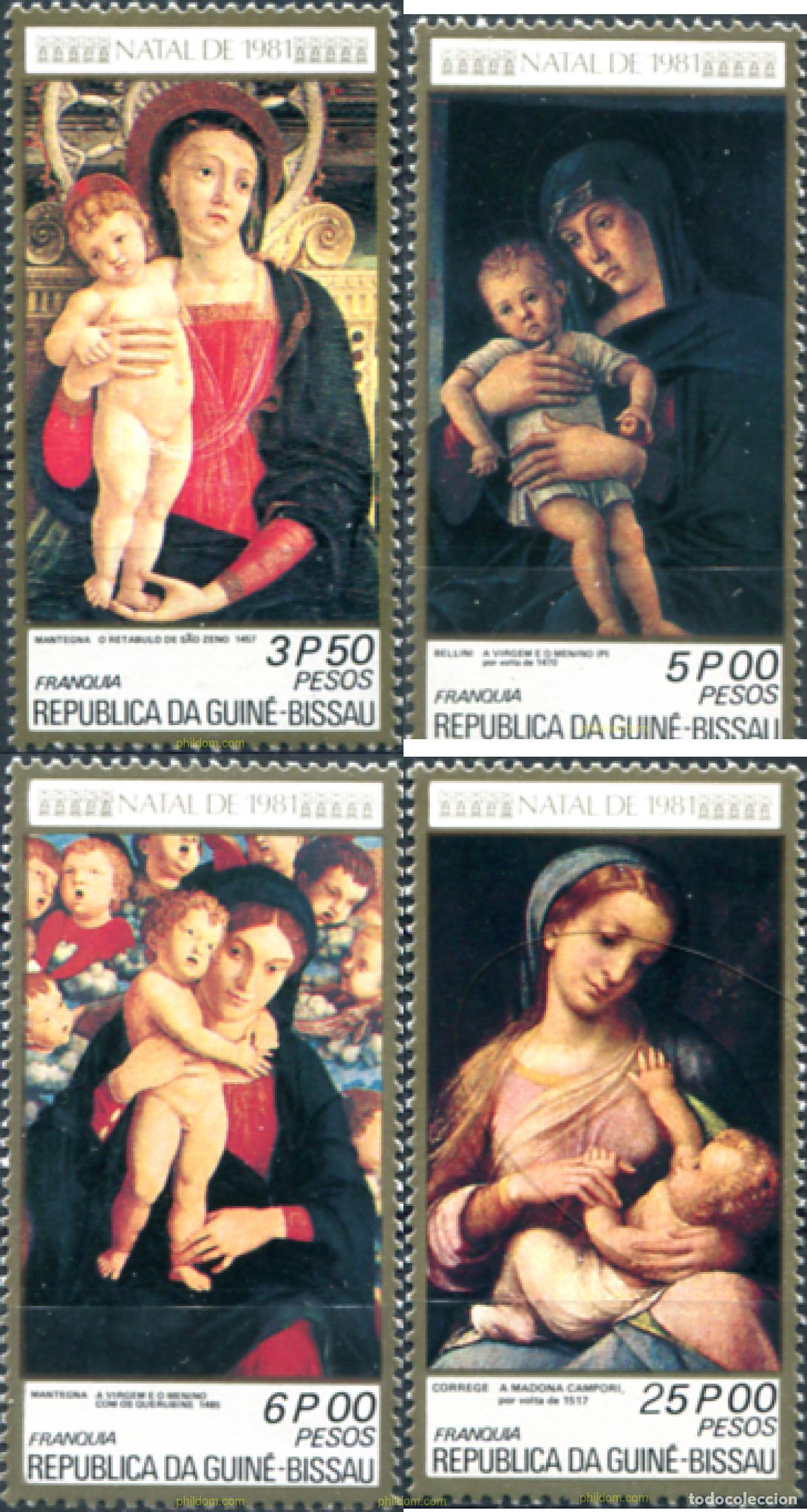 Sellos: 786658 MNH GUINEA BISSAU 1981 NAVIDAD