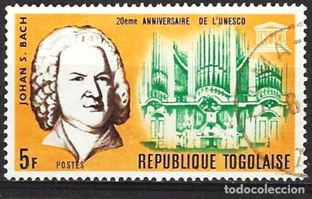 Sellos: Togo 1967 - Mi 569 - YT 567 - Jean-S&eacute;bastien Bach