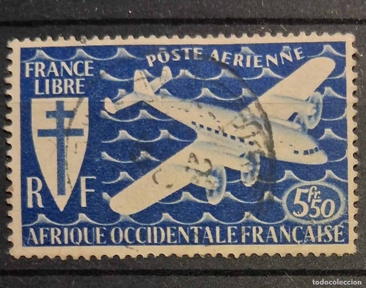Sellos: &Aacute;FRICA OCCIDENTAL FRANCESA, CAT.YT. PA. 1.