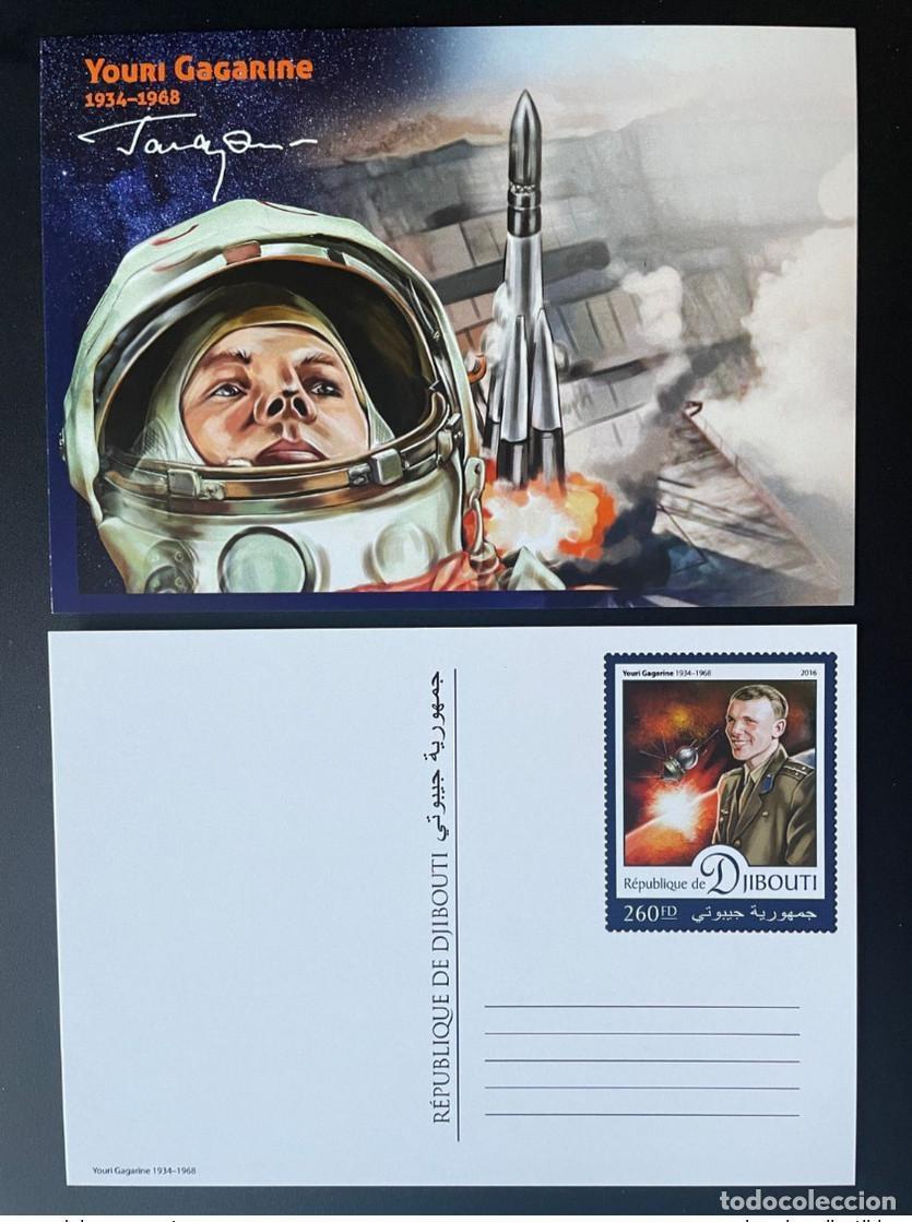 Sellos: Yibuti 2016 Mi. 1189 - 1193 Integer (IV) Yuri Gagarin Space