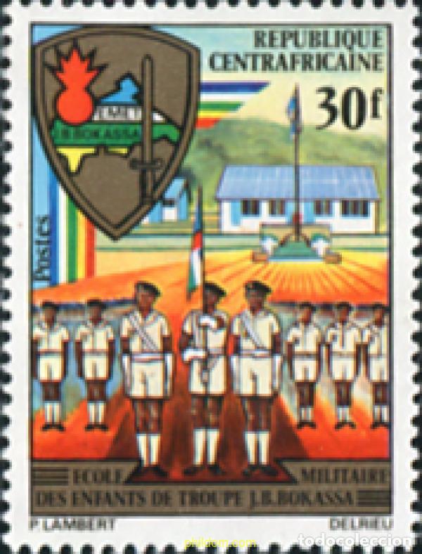 Sellos: 194880 MNH CENTROAFRICANA 1972 ESCUELA MILITAR