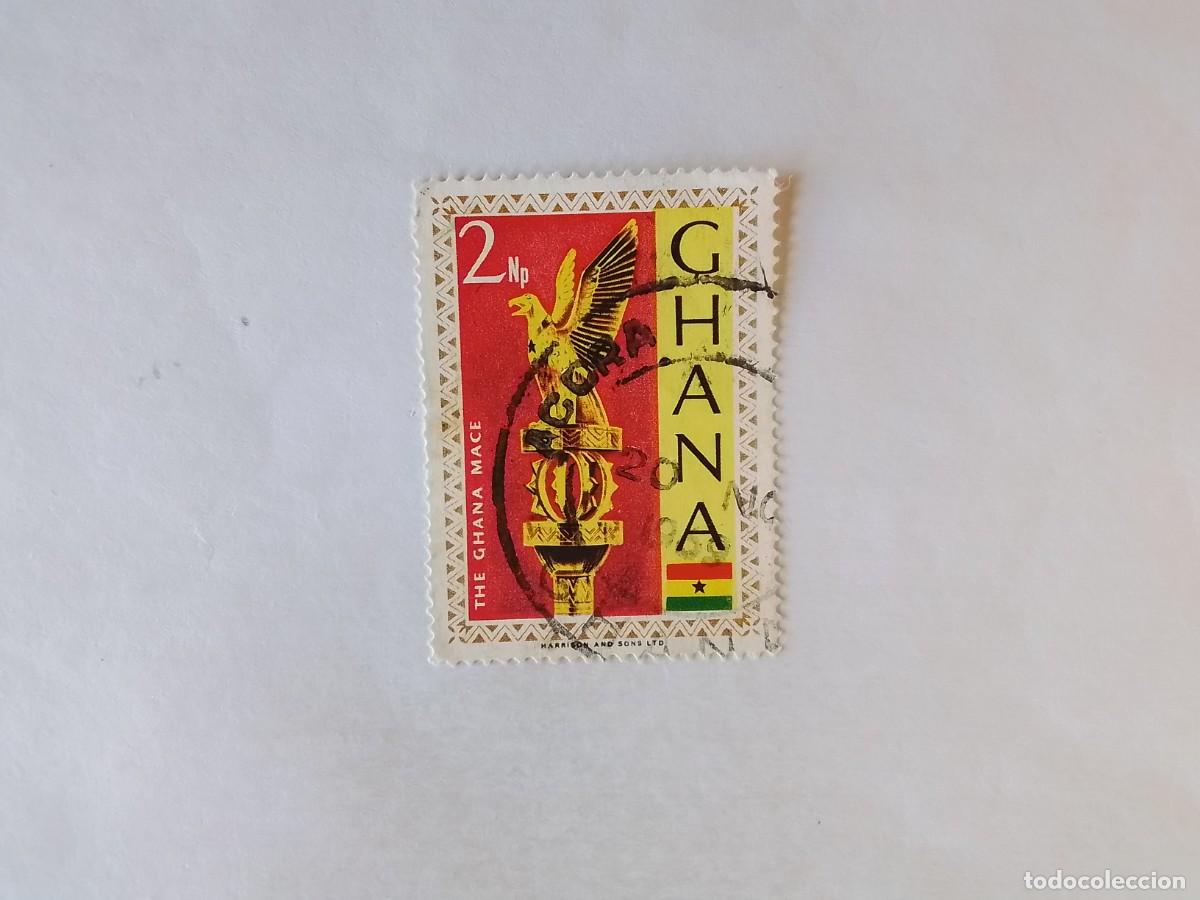 Sellos: &Aacute;FRICA GHANA SELLO USADO