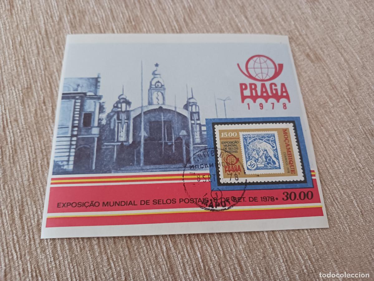 Sellos: H.B. MO&Ccedil;AMBIQUE, EXPOSICION UNIVERSAL DE PRAGA 1978
