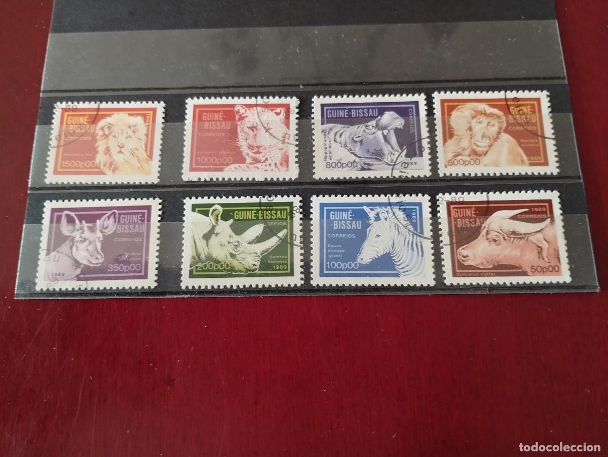 Sellos: SELLOS FAUNA AFRICANA - GUINEA -BISAU 1989