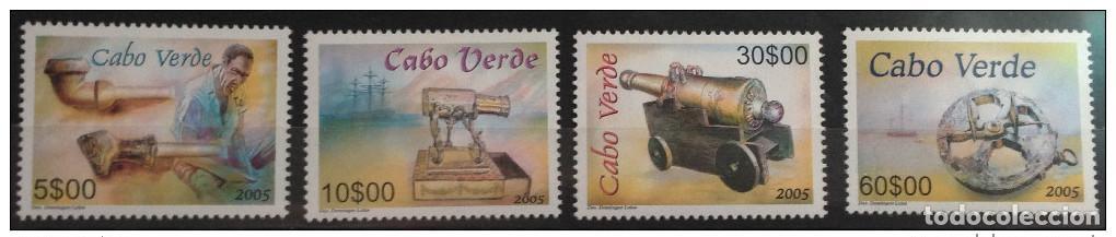 Sellos: Cabo Verde 2006 - Patrimonio Subaquatico Underwater Culture 4val. MNH