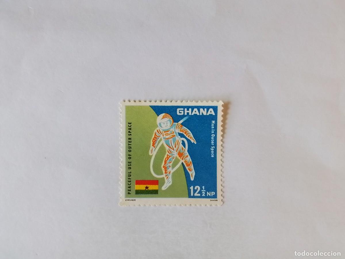 Sellos: A&Ntilde;O 1967 GHANA SELLO USADO