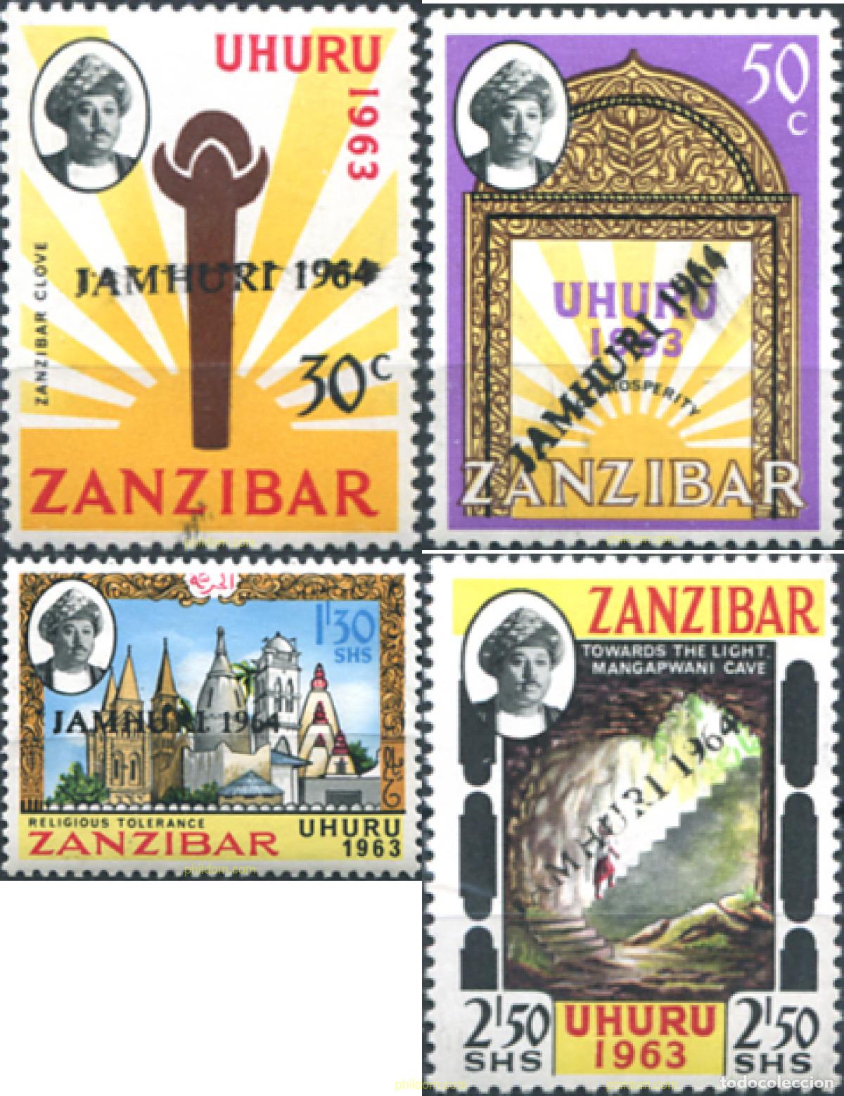 Sellos: 286835 MNH ZANZIBAR 1964 REPUBLICA