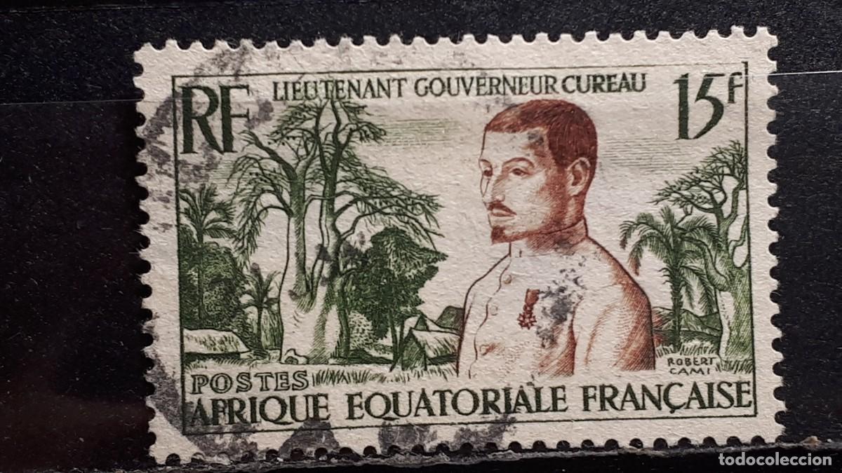Sellos: AFRICA ECUATORIAL . A&Ntilde;O 1954. &deg; YVERT 230