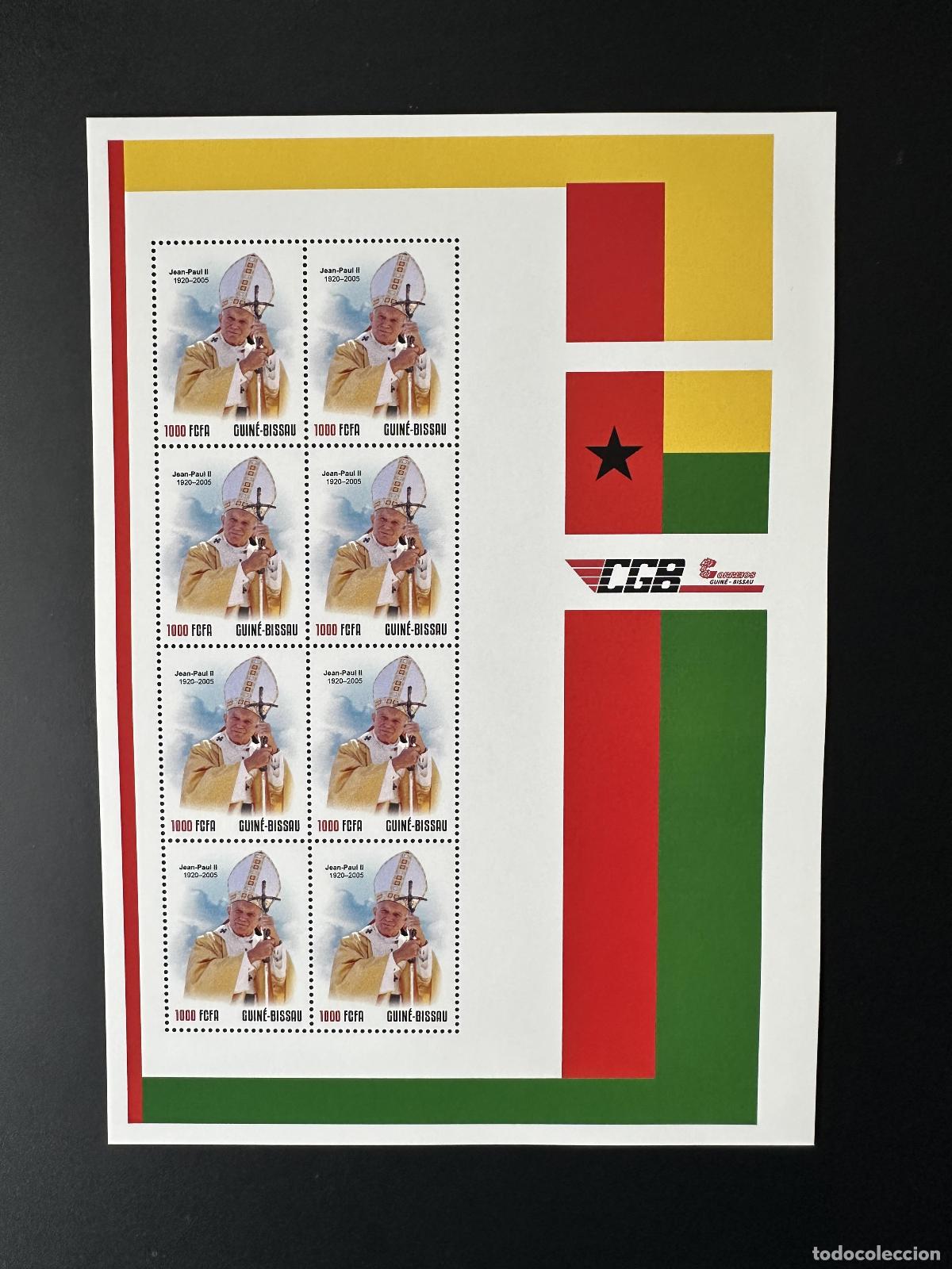 Sellos: Guinea-Bis&aacute;u 2023 Mi.? Papa Juan Pablo II