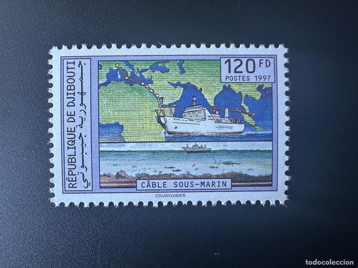 Sellos: Djibouti Dschibuti 1997 Mi. 642 telef&eacute;rico submarino barco Schiff