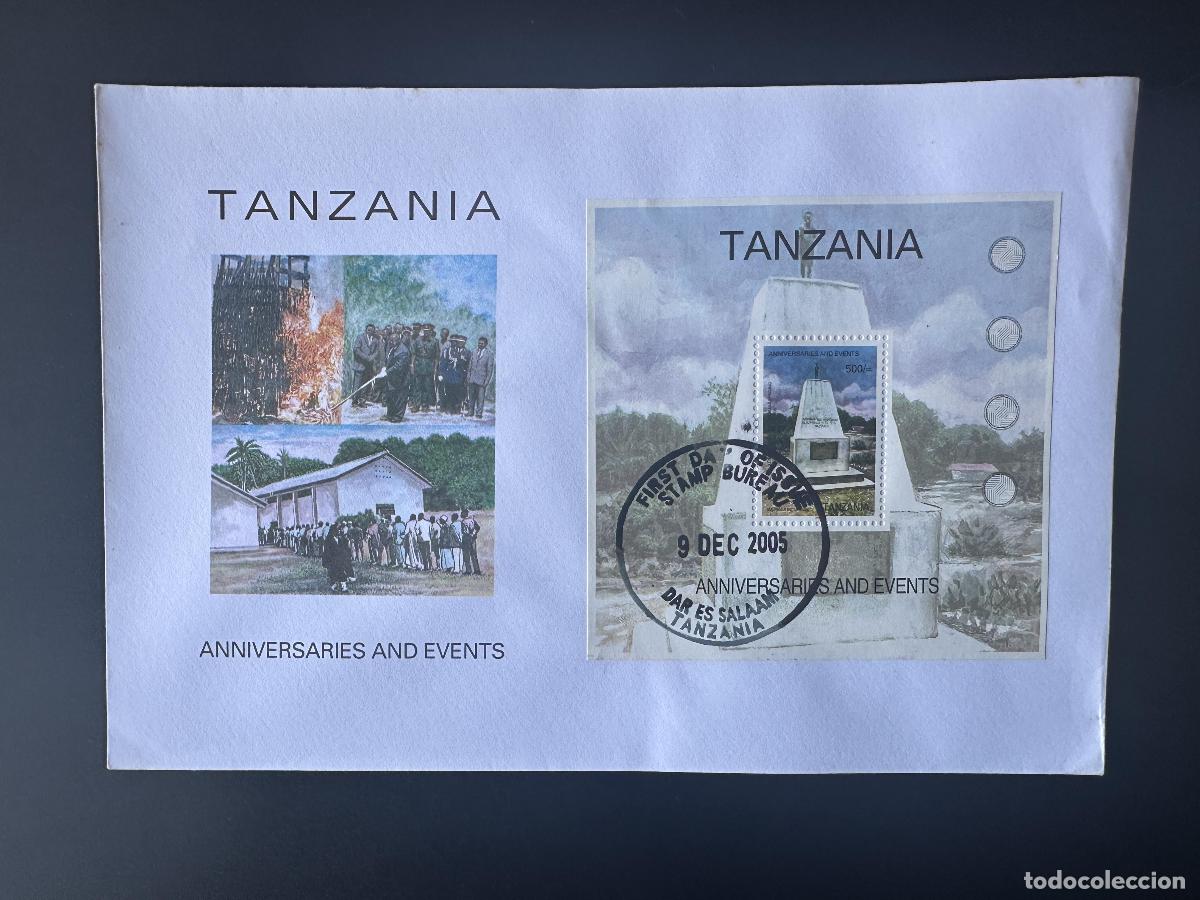 Sellos: Tanzania 2005 Mi. Cumplea&ntilde;os y eventos del primer d&iacute;a FDC No. 586