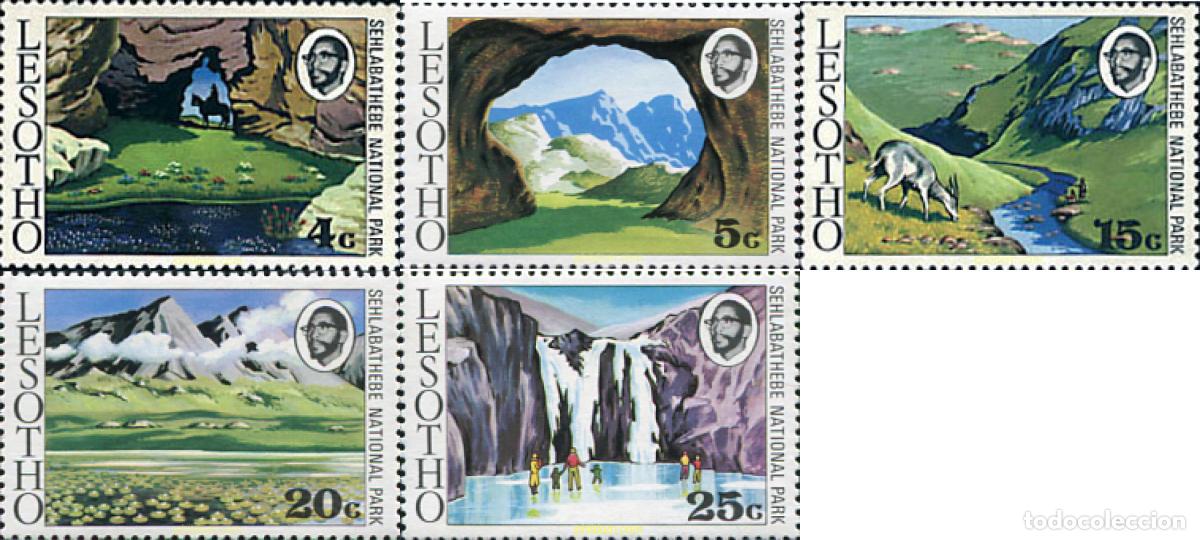 Sellos: 29584 MNH LESOTHO 1975 MAMIFEROS