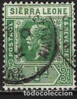 Sellos: Sierra Leona 1921 - Mi 100 - YT 108 - El rey Jorge V