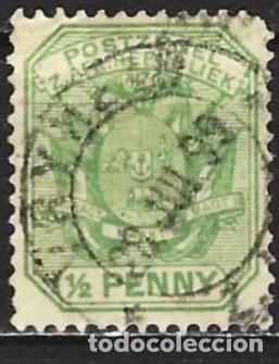 Sellos: Transvaal 1896 - Mi 48 - YT 115 - Escudo de armas