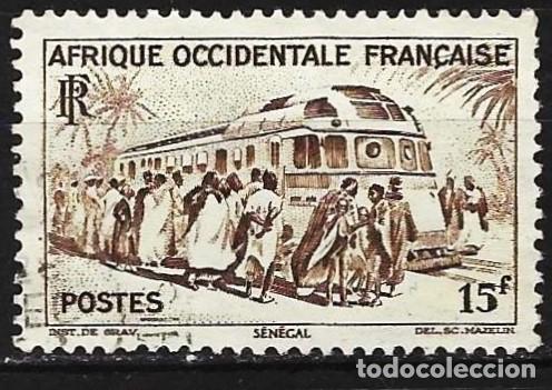 Sellos: &Aacute;frica occidental francesa (AOF) 1947 - Mi 50 - YT 40 - Automotor