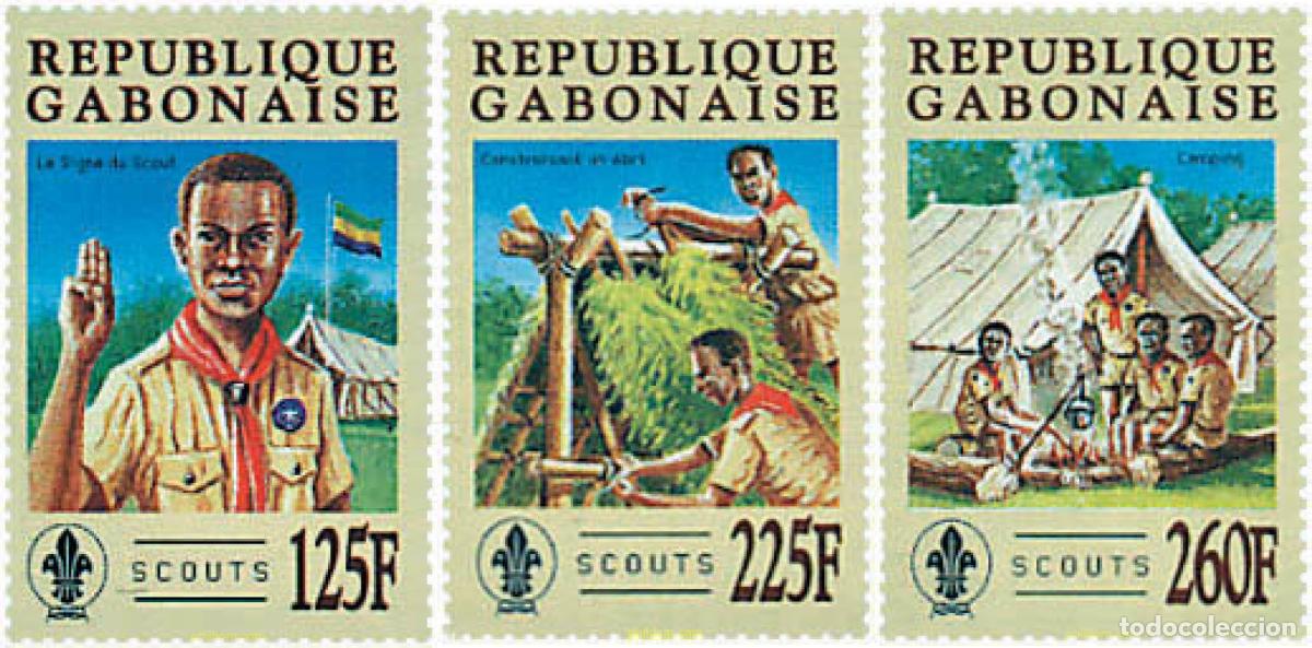 Sellos: 74271 MNH GABON 1996 ESCULTISMO