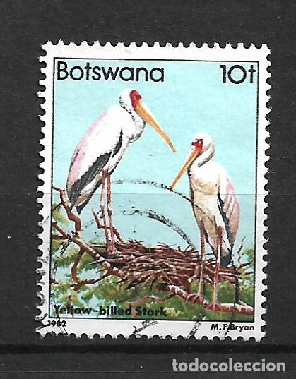 Sellos: botswana 1982 scott 311 usado aves - 4/4