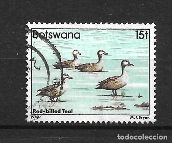 Sellos: botswana 1982 scott 312 usado aves - 4/4
