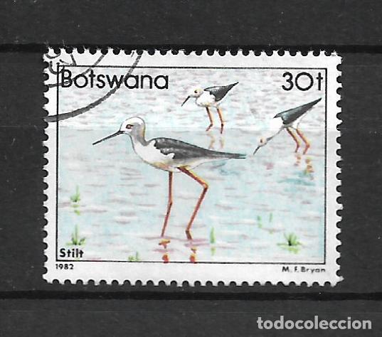 Sellos: botswana 1982 scott 315 usado aves 1.10&euro;- 4/4