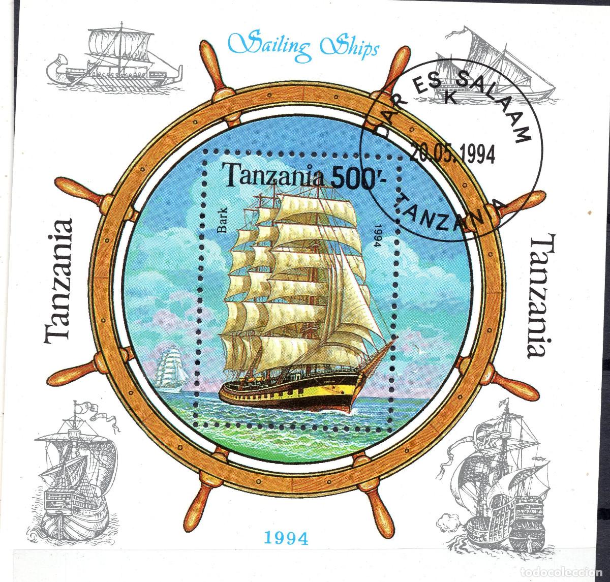 Sellos: TANZANIA 1994 STAMP MICHEL TZ BL244