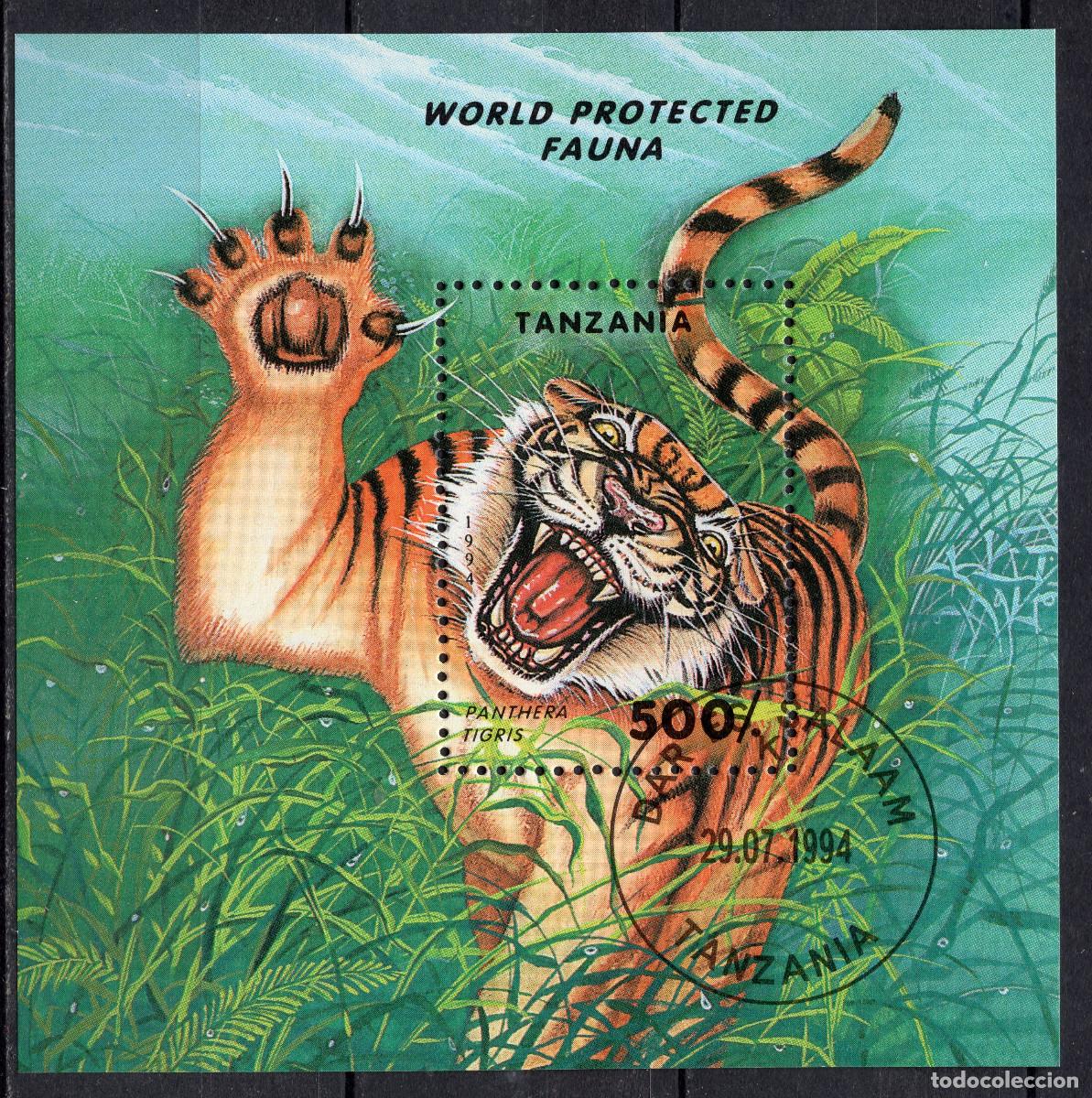 Sellos: TANZANIA 1994 STAMP MICHEL TZ BL251