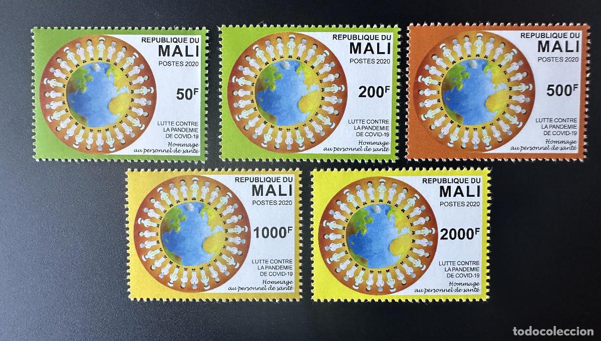 Sellos: Mali 2020 Mi. 2660 - 2664 Lucha contra la pandemia COVID-19 de coronavirus