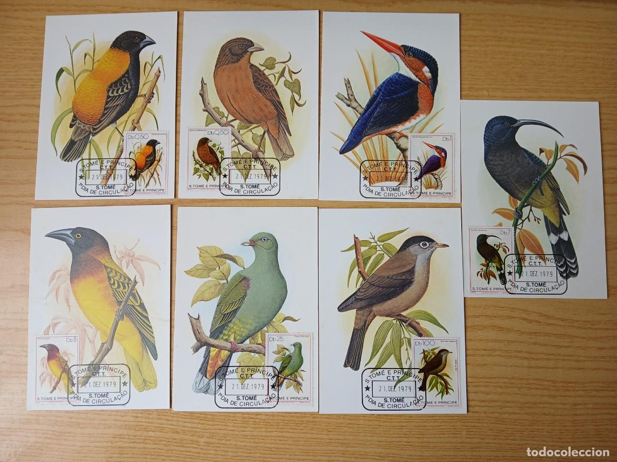 Sellos: SAO TOME E PRINCIPE MAXIMUM CARD FDC COLLECTION