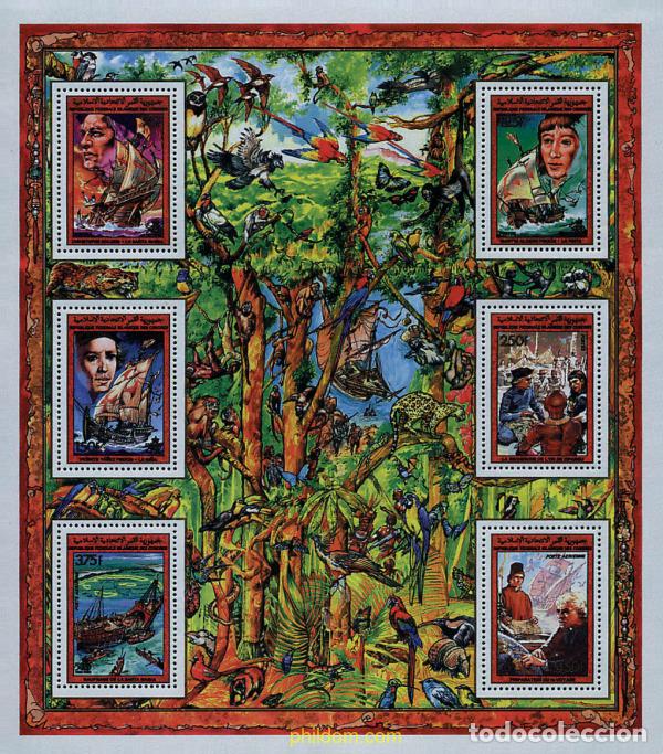 Sellos: 11917 MNH COMORES 1988 500 A&Ntilde;OS DEL DESCUBRIMIENTO DE AMERICA