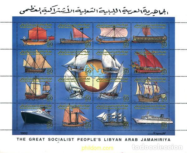 Sellos: 14459 MNH LIBIA 1993 BARCOS