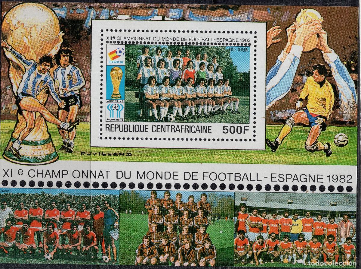 Sellos: REP. CENTROAFRICANA 1981 STAMP MICHEL CF BL 99A