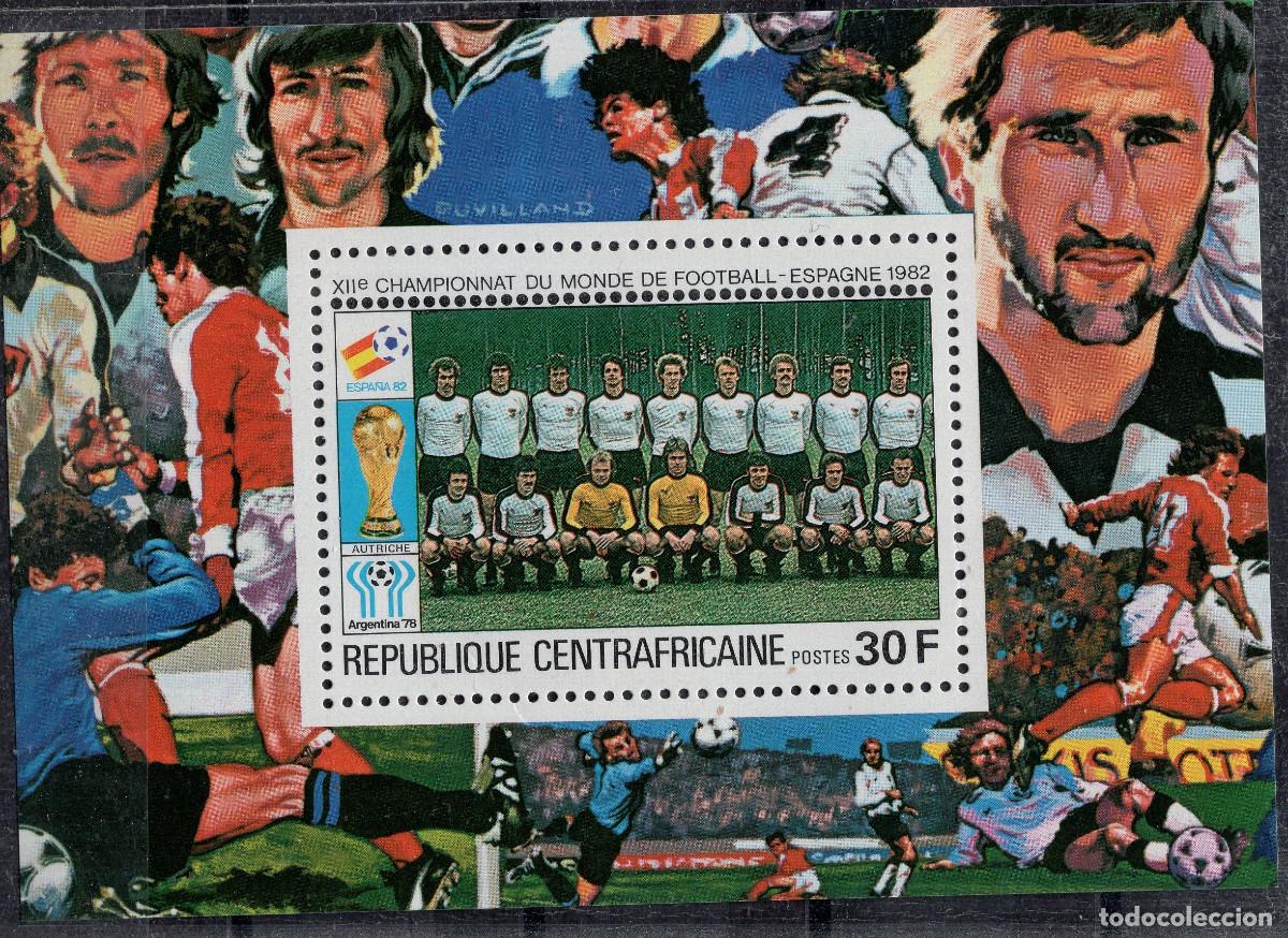 Sellos: REP. CENTROAFRICANA 1981 STAMP MICHEL CF BL 104