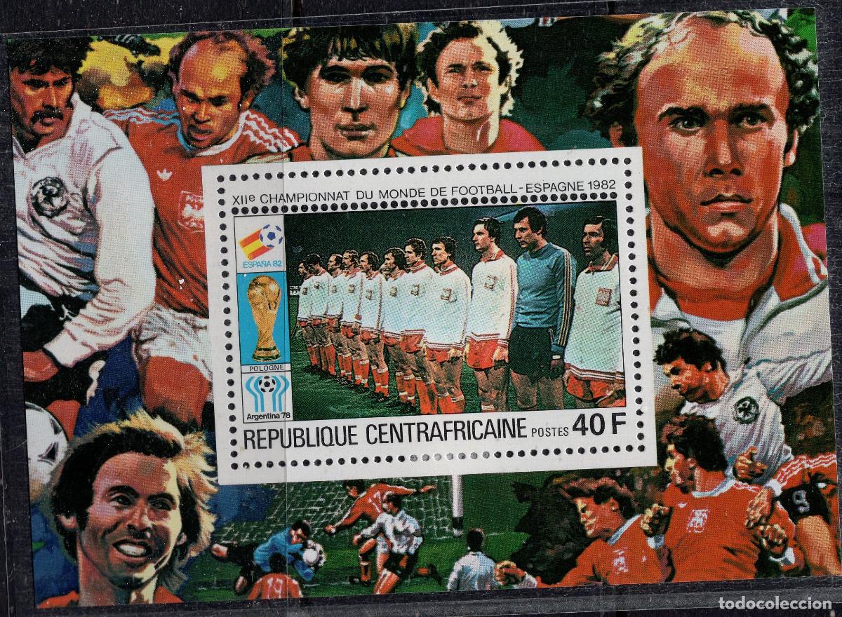 Sellos: REP. CENTROAFRICANA 1981 STAMP MICHEL CF BL 105