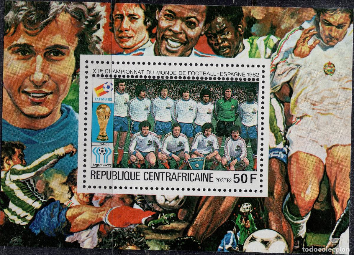 Sellos: REP. CENTROAFRICANA 1981 STAMP MICHEL CF BL 106