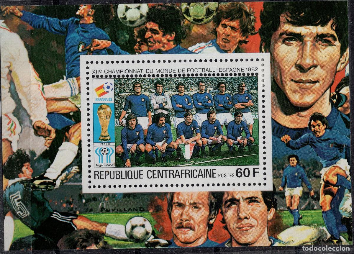 Sellos: REP. CENTROAFRICANA 1981 STAMP MICHEL CF BL 107