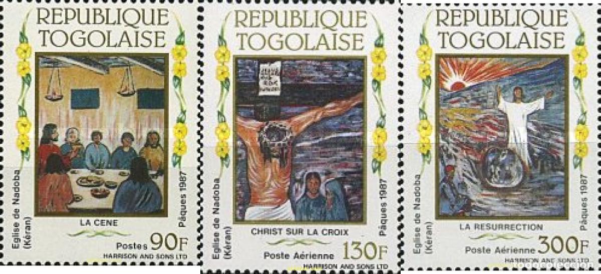 Sellos: 365632 MNH TOGO 1987 PASCUA