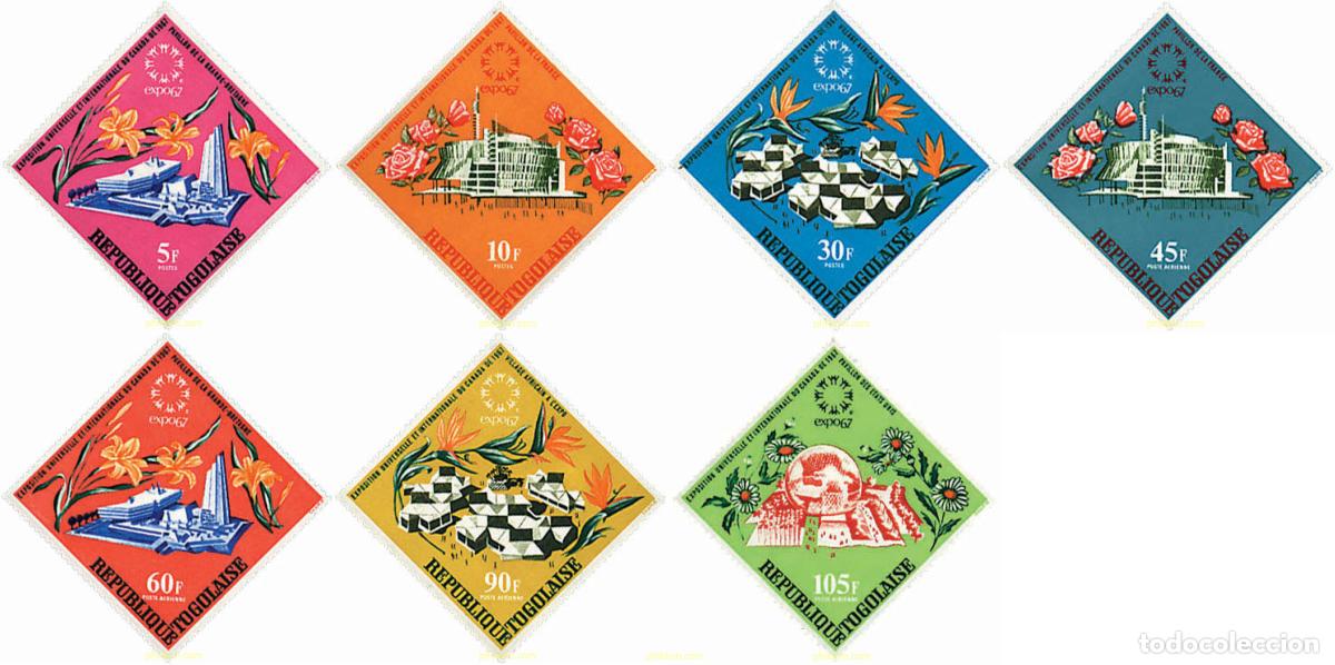 Sellos: 92275 MNH TOGO 1967 EXPO 67. EXPOSICION UNIVERSAL DE MONTREAL
