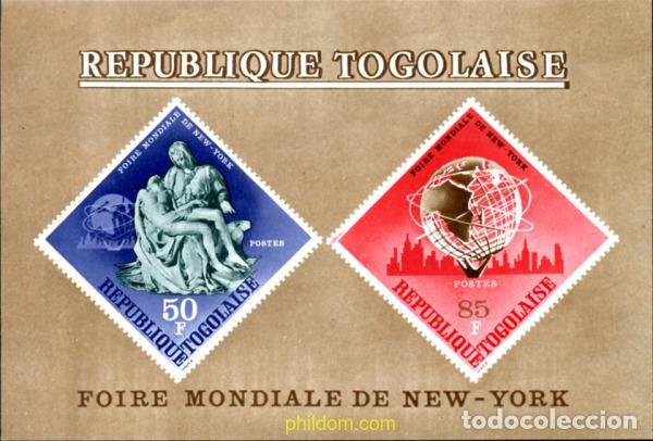 Sellos: 79458 MNH TOGO 1965 EXPOSICION INTERNACIONAL DE NUEVA YORK