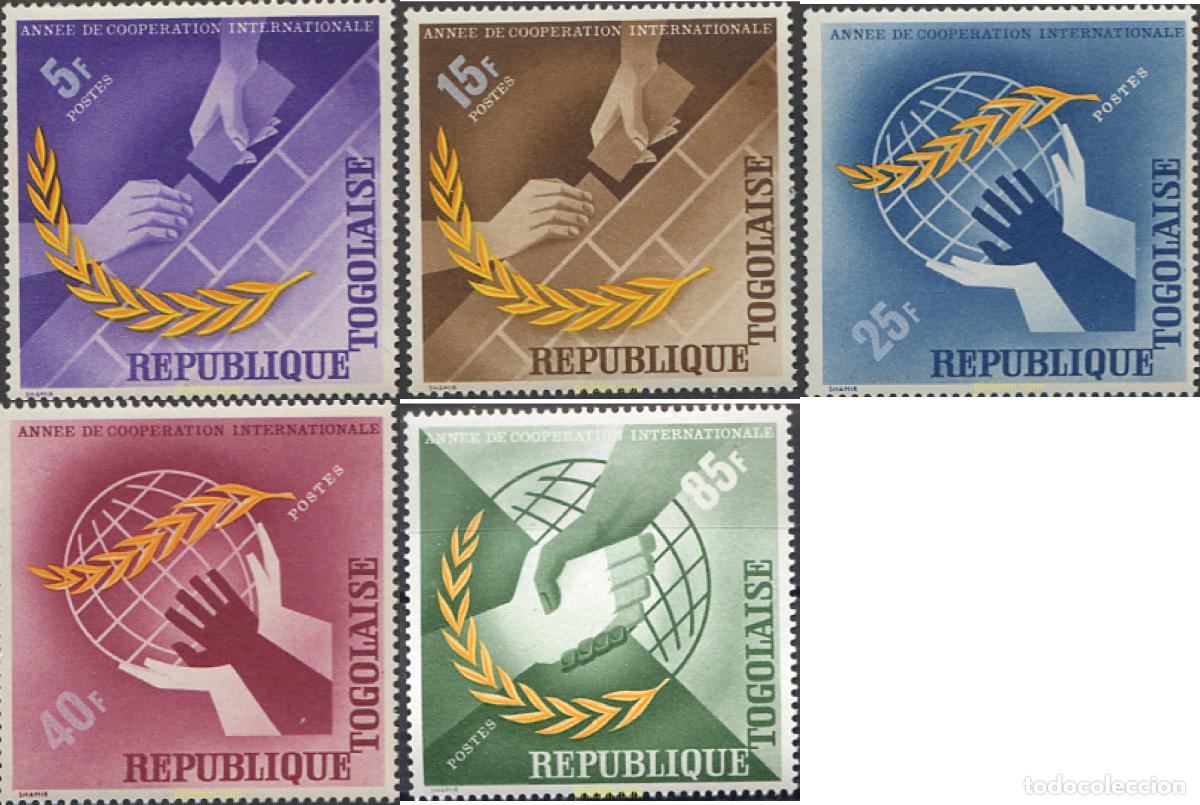 Sellos: 27732 MNH TOGO 1965 A&Ntilde;O DE LA COOPERACION INTERNACIONAL