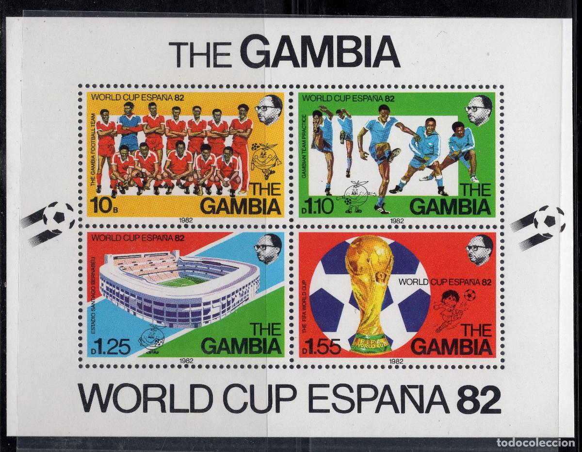 Sellos: GAMBIA 198S STAMP MICHEL GM BL6
