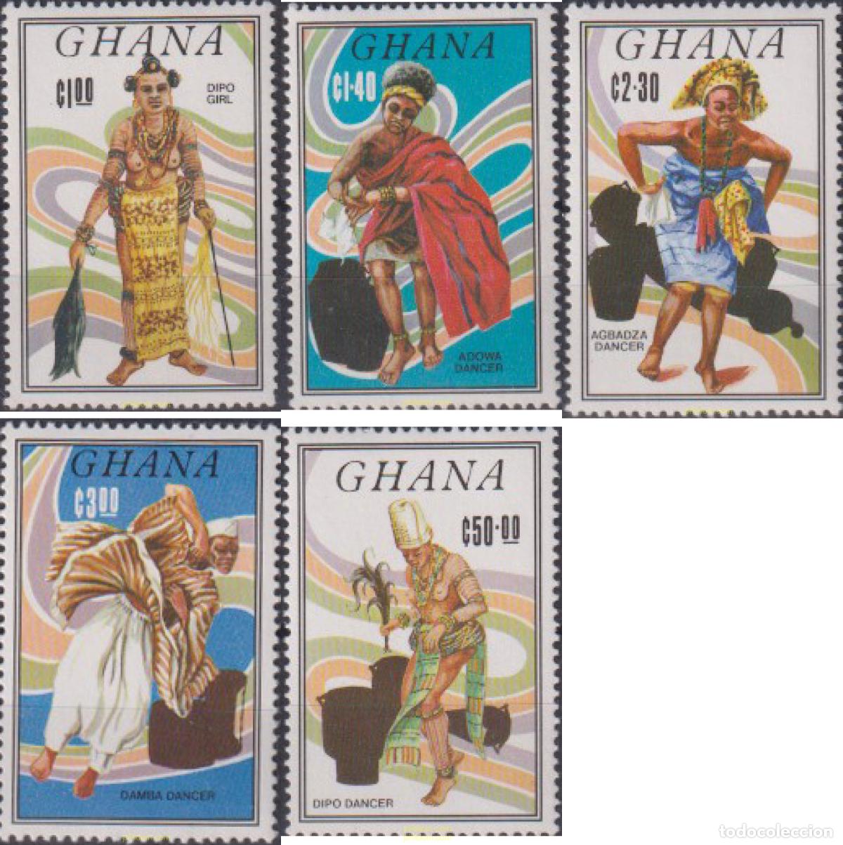 Sellos: 619925 MNH GHANA 1984 CULTURA Y ARTE POPULAR