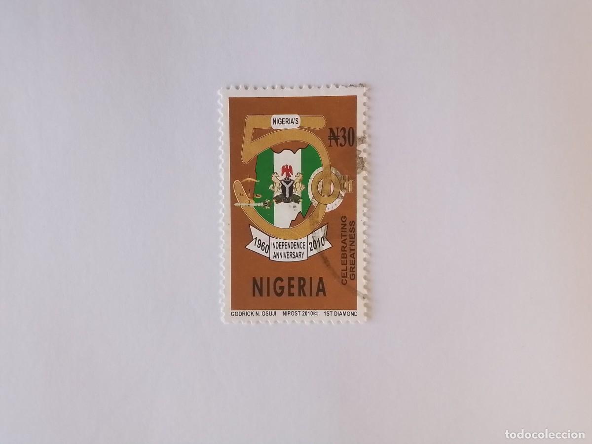Sellos: A&Ntilde;O 2010 NIGERIA SELLO USADO