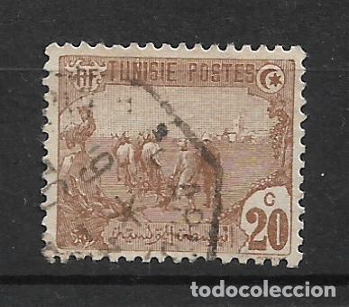 Sellos: tunez 1906 scott 38 usado - 19/24