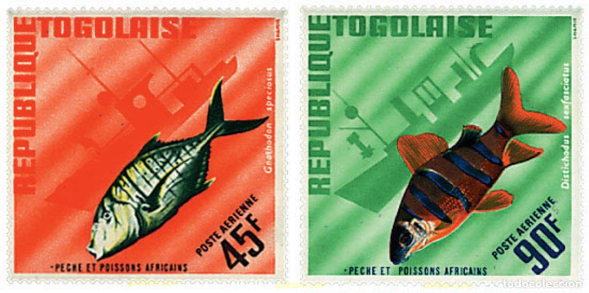 Sellos: 788064 MNH TOGO 1967 PECES