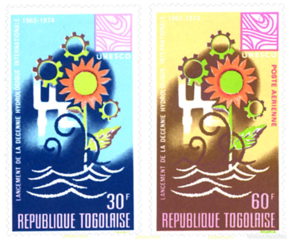 Sellos: 263174 MNH TOGO 1968 DECENIO HIDROLOGICO INTERNACIONAL 1965-1974